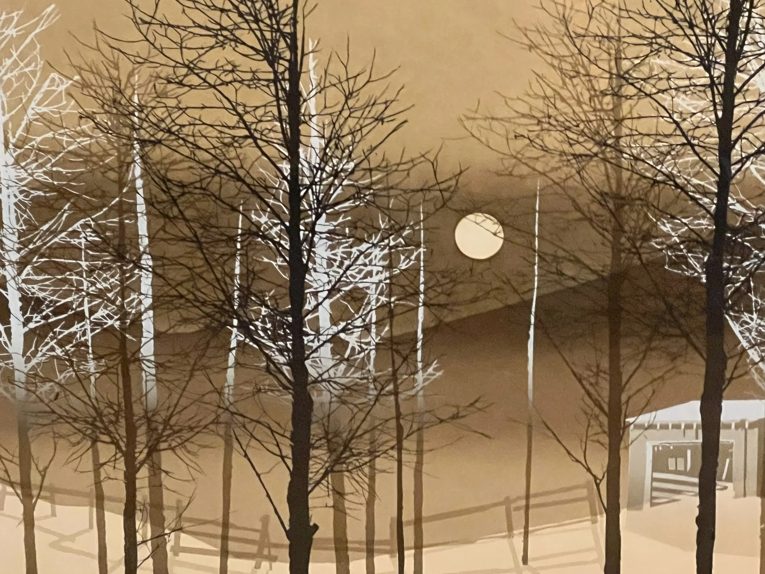 Vintage Artwork by Virgil Thrasher 